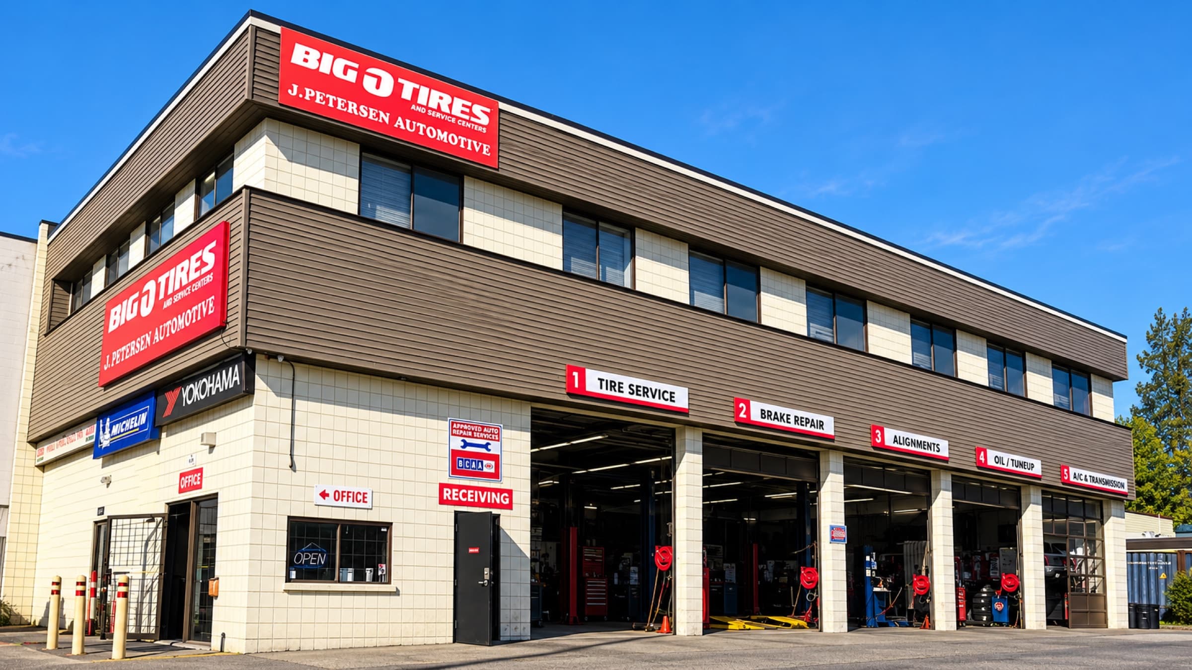 Big O Tires Burnaby storefront